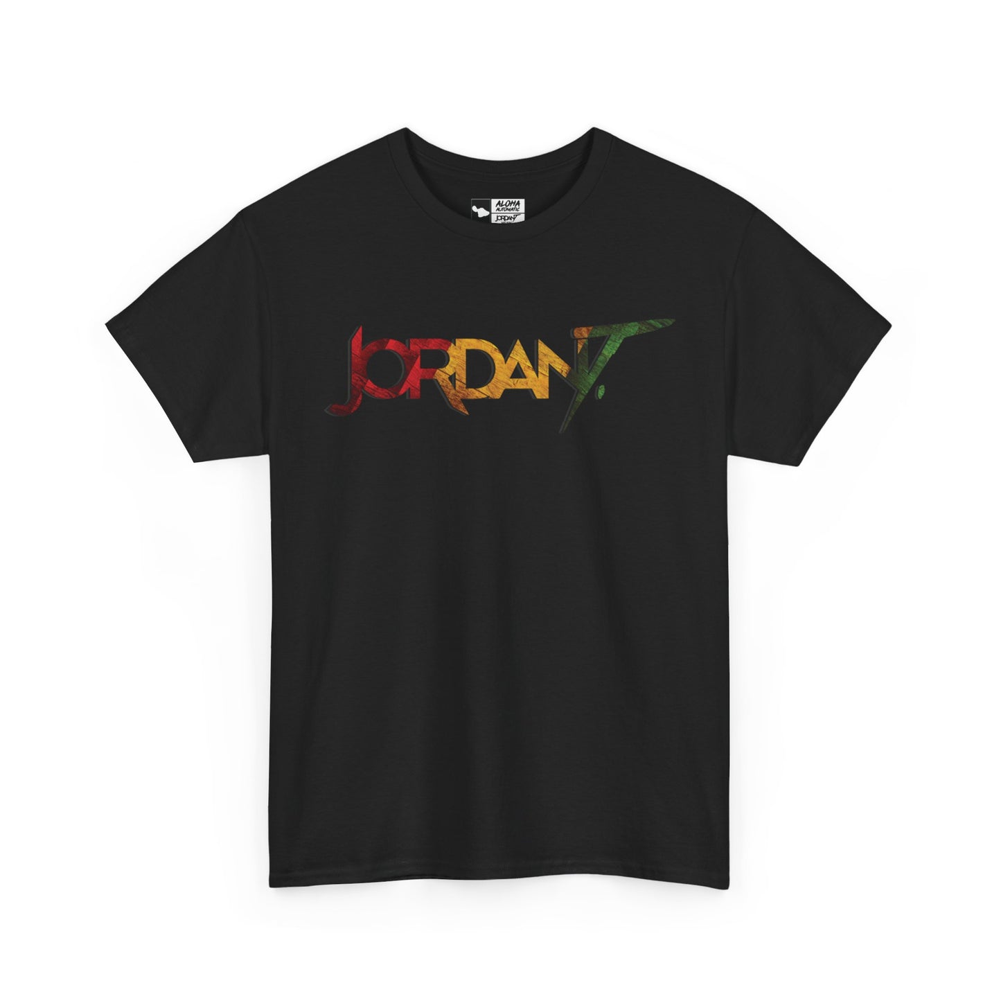 Rasta Logo Tee (Black/White/Grey)