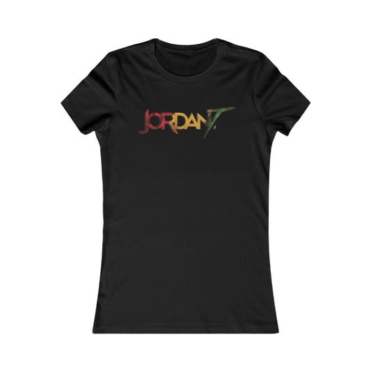 Women's Rasta Logo Tee (Black,Grey,White)