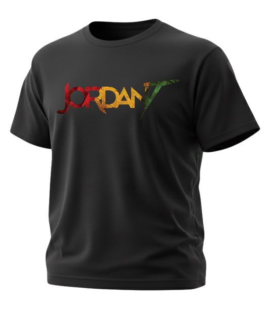 Clearance Rasta Logo Tee (Black)